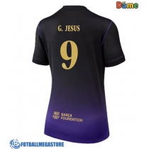 Fotballdrakt Dame Barcelona Gabriel Jesus #9 Bortedrakt 2026-27 Kortermet